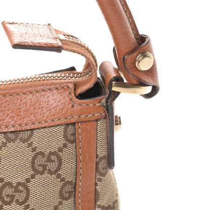 Gucci Monogram Small Abbey Shoulder Bag Brown 11 of 13