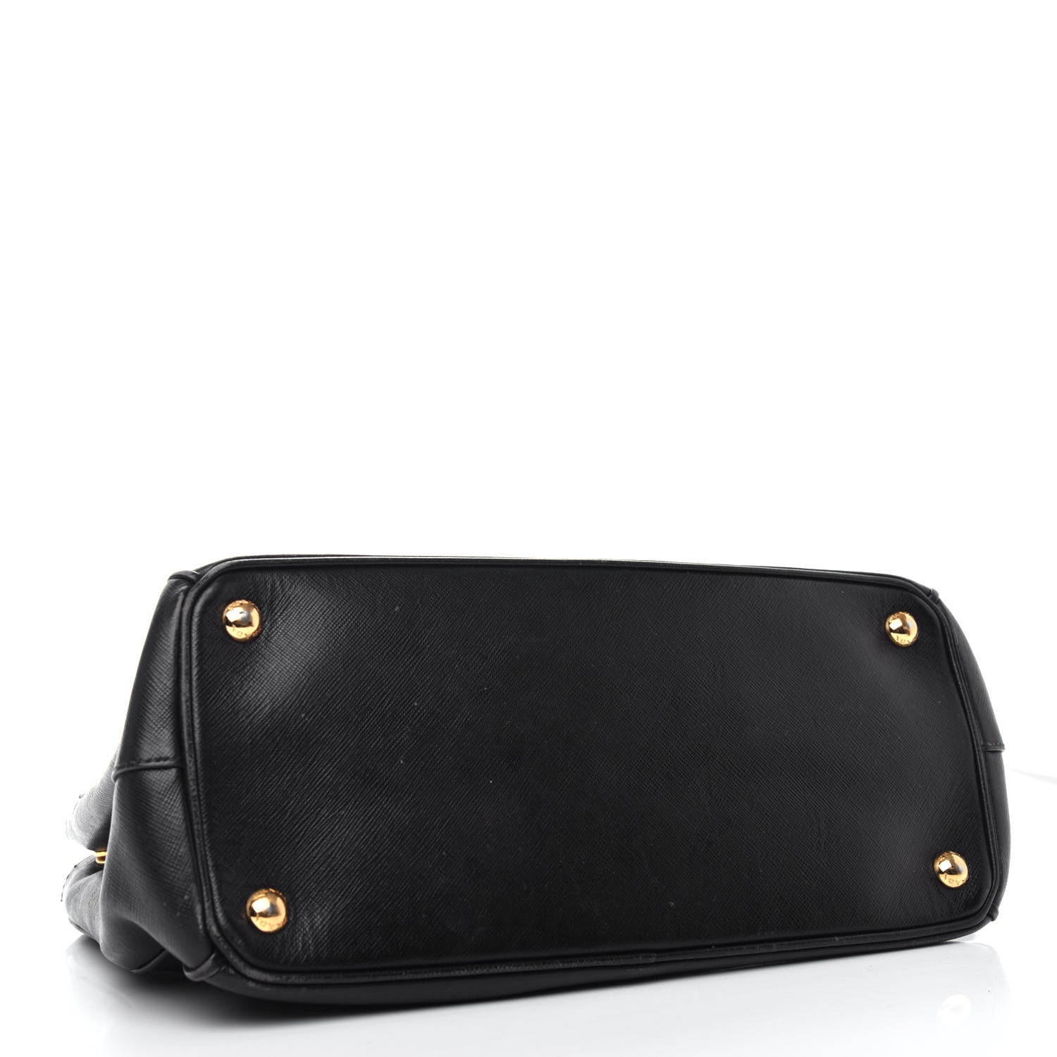 Prada Saffiano Small Galleria Double Zip Tote Black 5 of 11