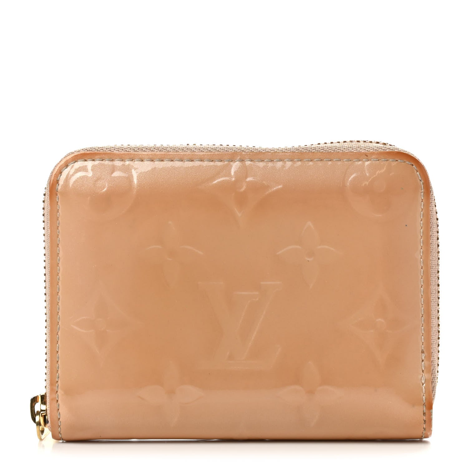 Louis Vuitton Vernis Zippy Coin Purse Wallet Noisette 1 of 10