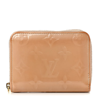 Louis Vuitton Vernis Zippy Coin Purse Wallet Noisette 1 of 10