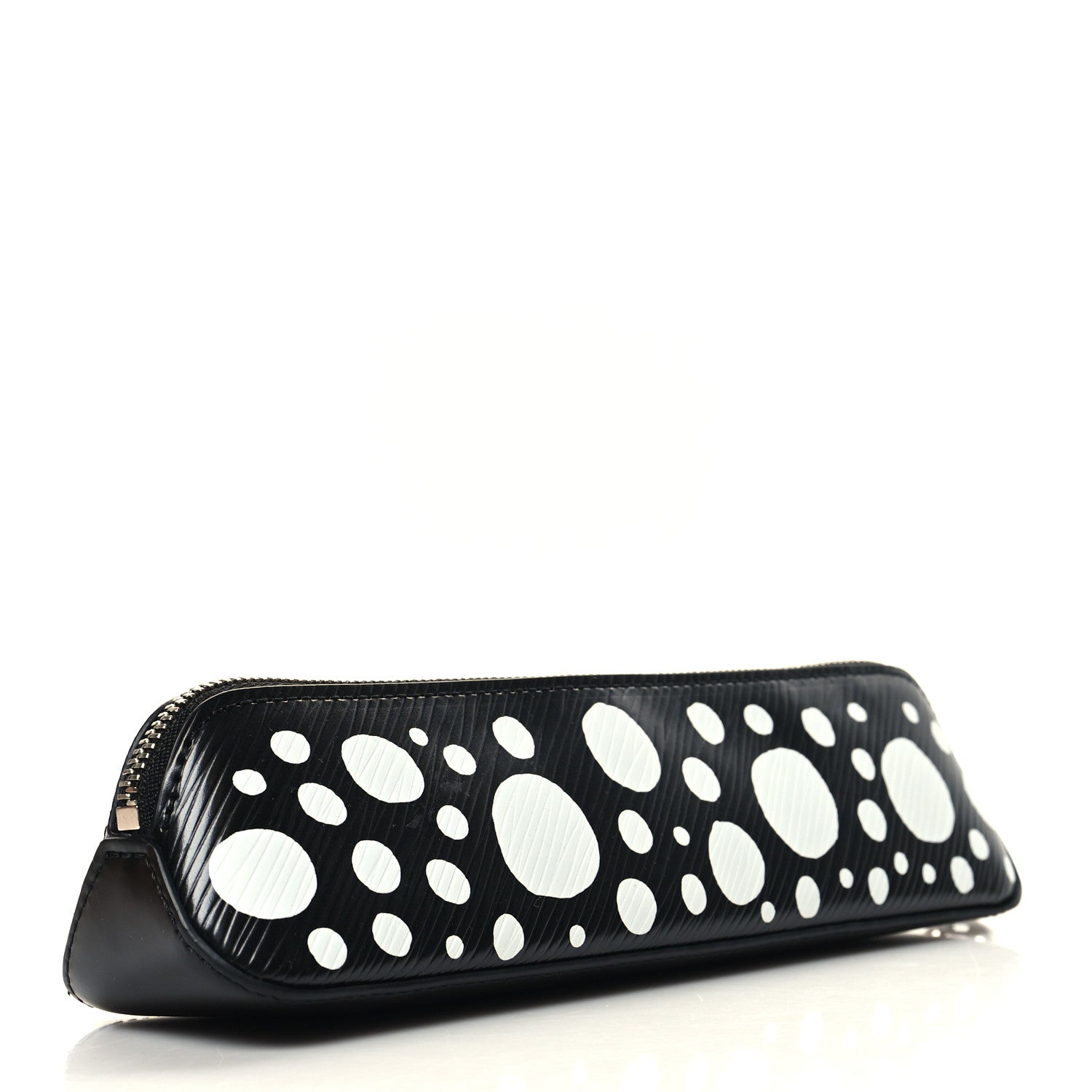 Louis Vuitton X YK Epi Infinity Dots Elizabeth Pencil Pouch Black White 3 of 11