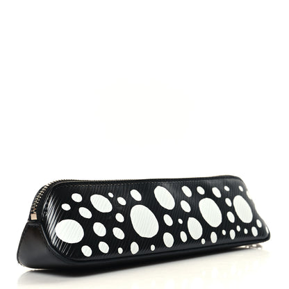 Louis Vuitton X YK Epi Infinity Dots Elizabeth Pencil Pouch Black White 3 of 11
