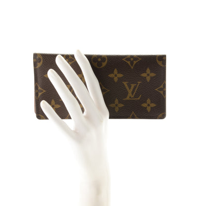 Louis Vuitton Monogram Simple Checkbook Holder Wallet Cover 2 of 7