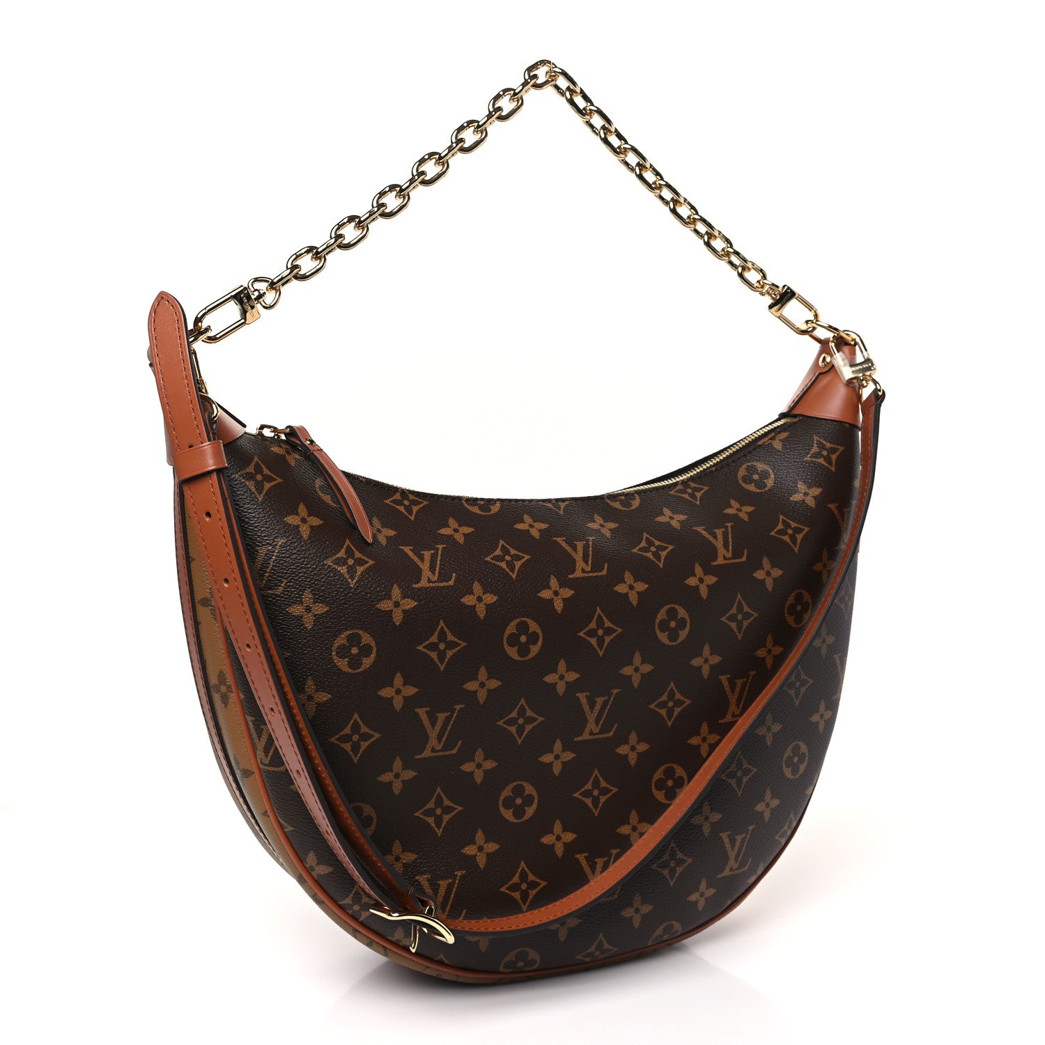 Louis Vuitton Reverse Monogram Loop Hobo 4 of 10