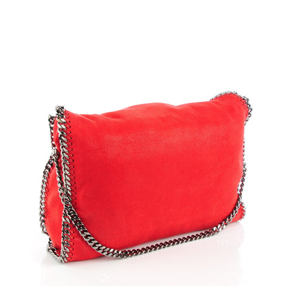 Stella McCartney Shaggy Deer Falabella Fold Over Tote Flame 2 of 7