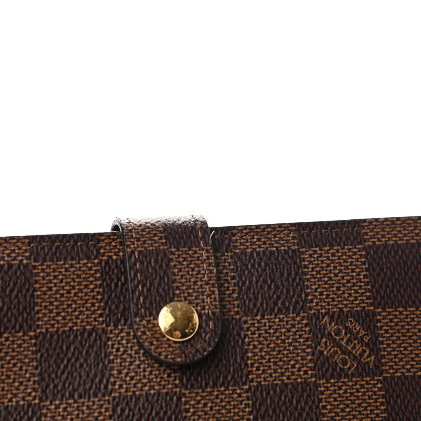 Damier Ebene Small Ring Agenda Cover