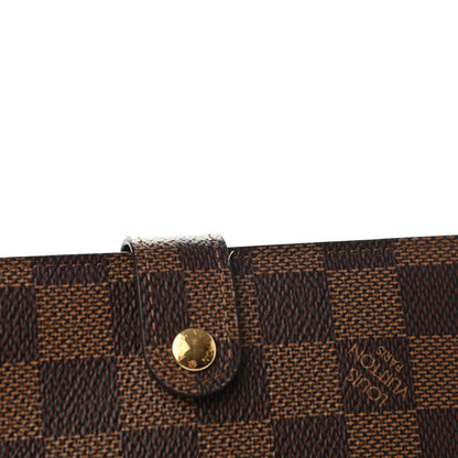Louis Vuitton Damier Ebene Small Ring Agenda Cover 9 of 9