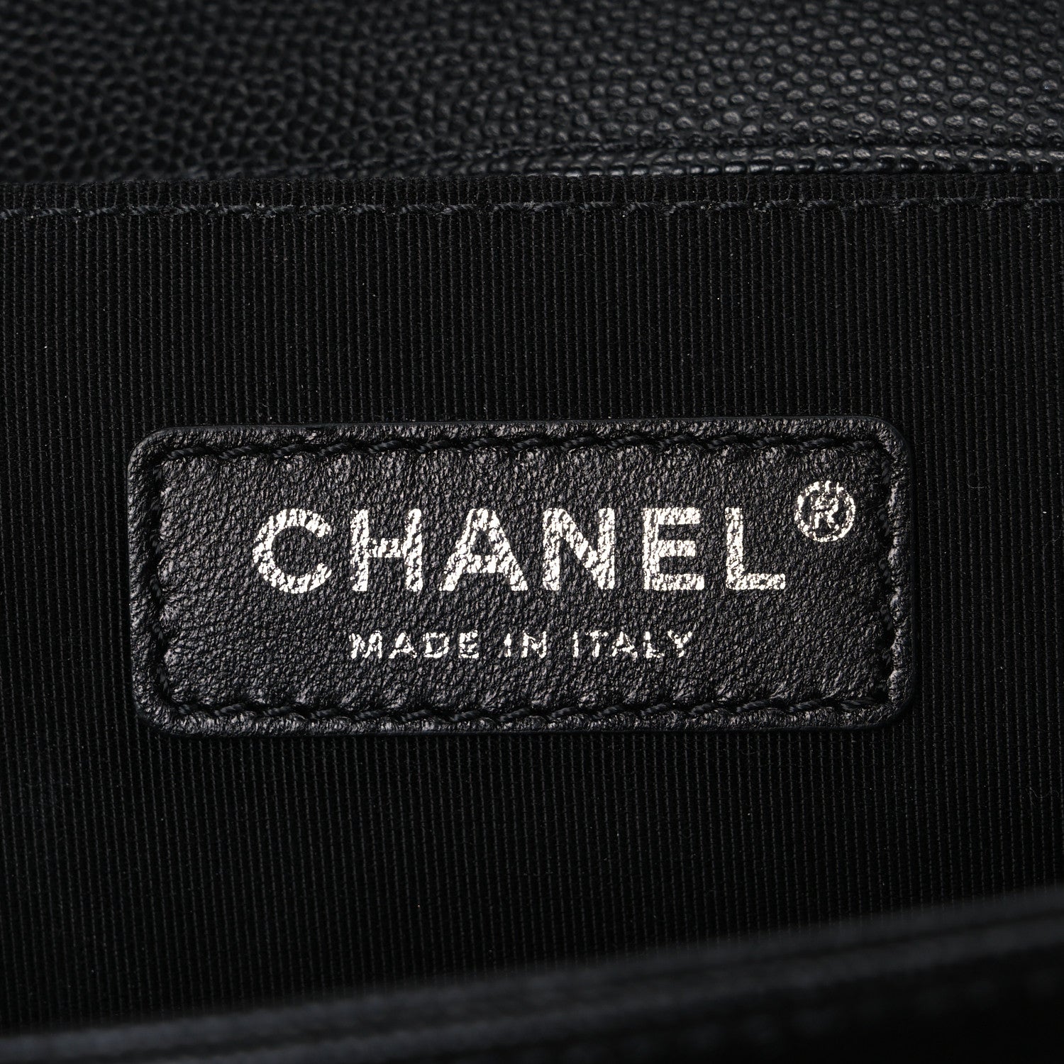 Chanel Caviar Quilted Medium Boy Flap Black 6 of 11