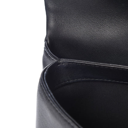 Chanel Lambskin Quilted Fold Up Again Clutch Black 14 of 18