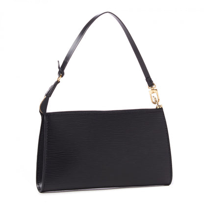 Louis Vuitton Epi Pochette Accessories 21 Black 2 of 8