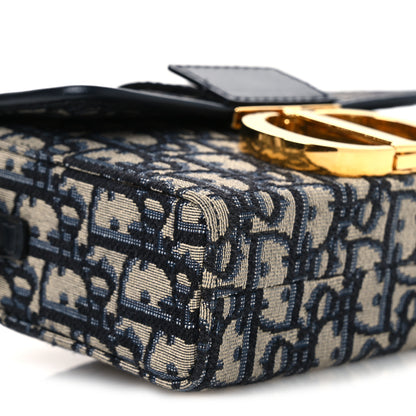 Christian Dior Oblique 30 Montaigne Box Bag Blue 9 of 12