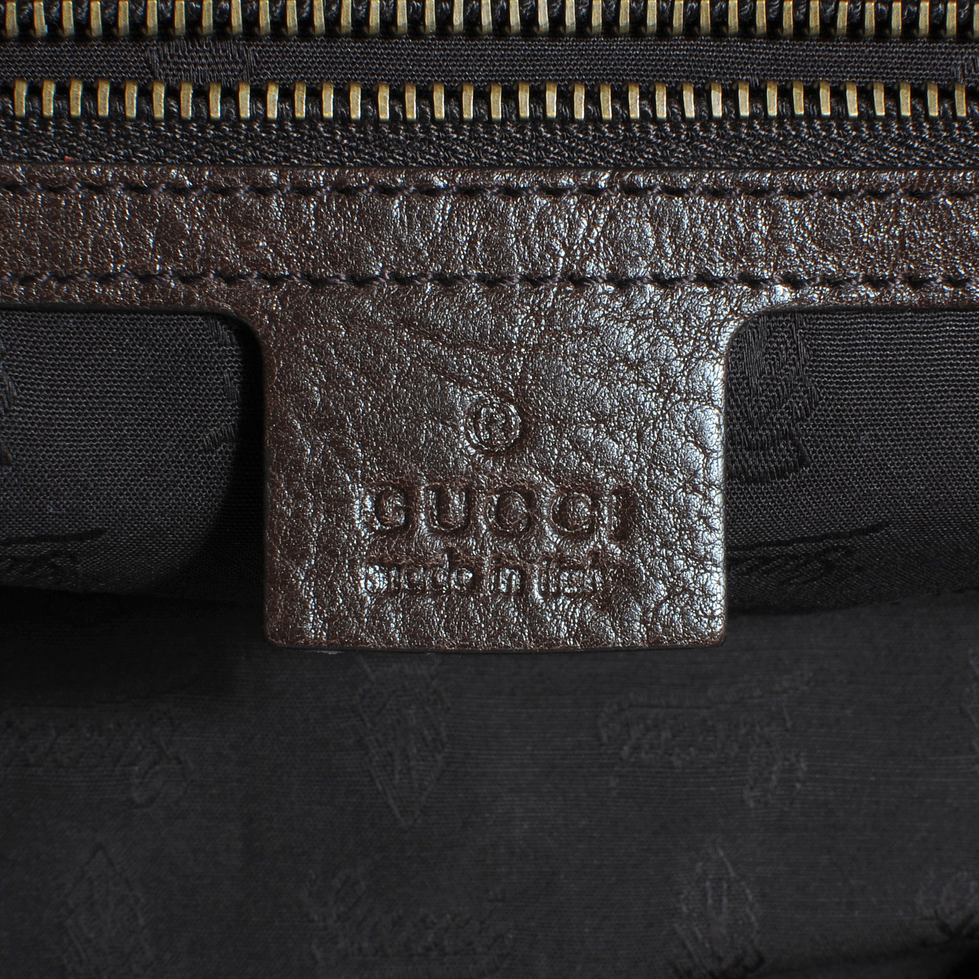 Gucci Guccissima Jockey Boston Brown 5 of 8