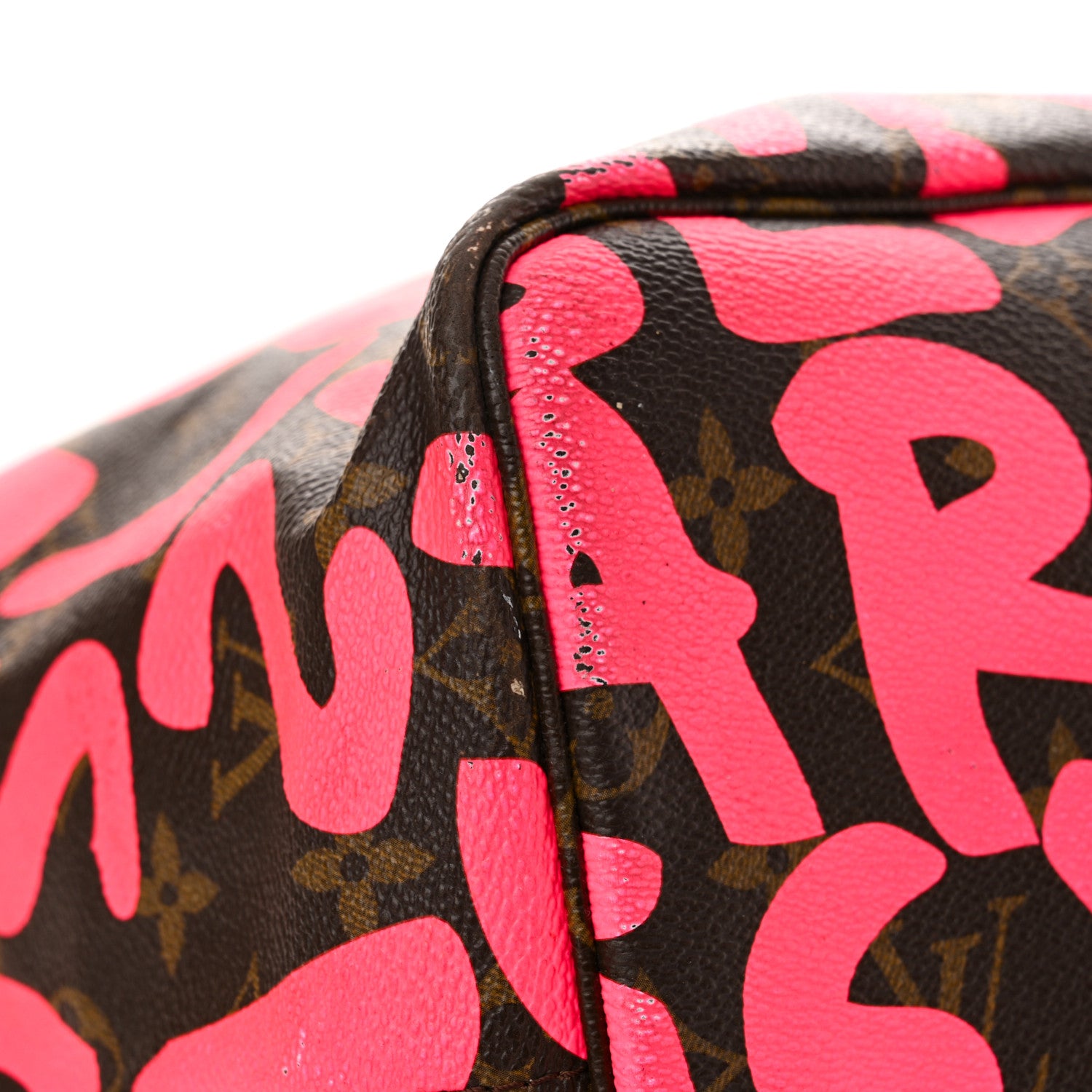 Louis Vuitton Monogram Graffiti Neverfull GM Fuchsia 22 of 28