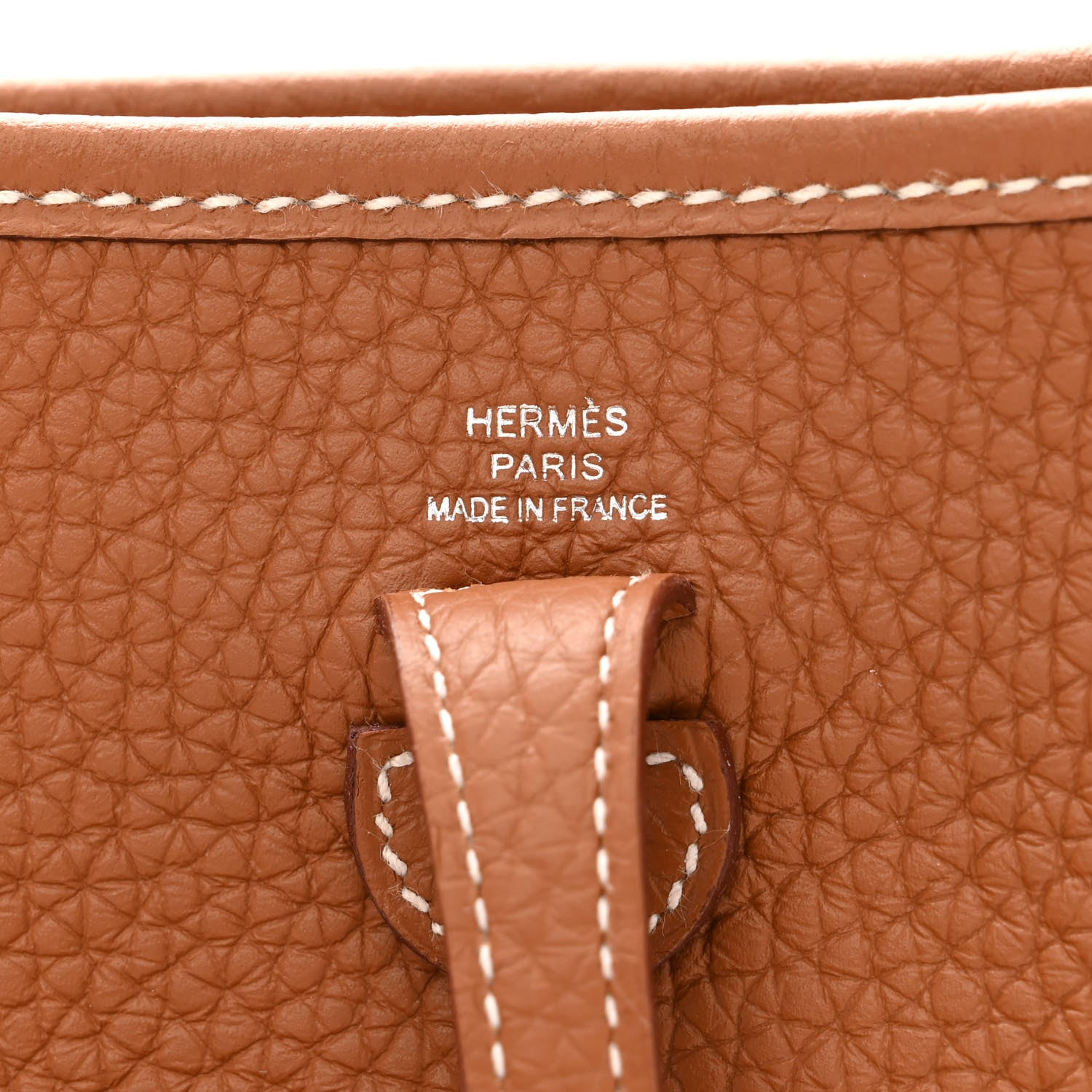 Hermes Taurillon Clemence Evelyne TPM Gold 6 of 11