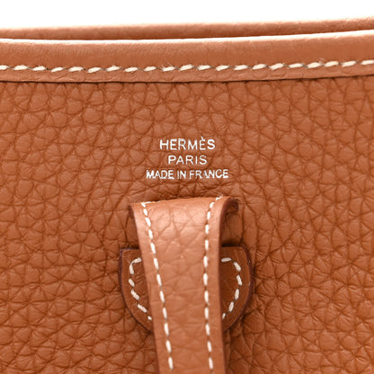 Hermes Taurillon Clemence Evelyne TPM Gold 6 of 11