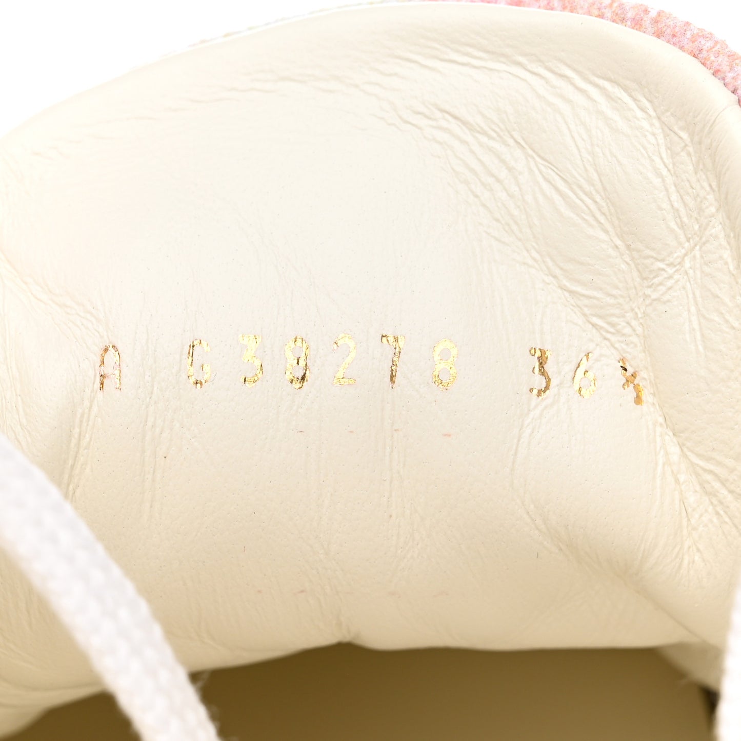 Printed Fabric Quilted Sneakers 36.5 Green Pink Blue