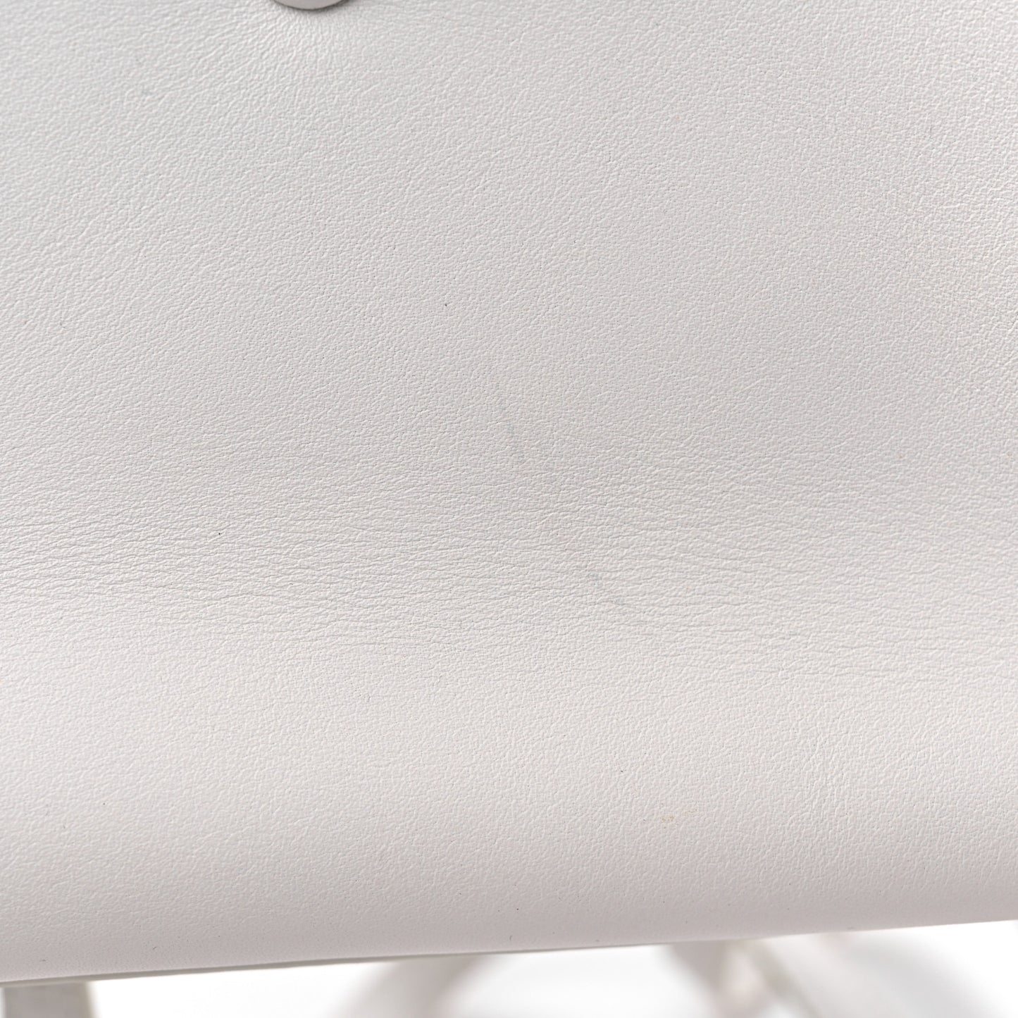 Calfskin The Point Triangle Bag Chalk
