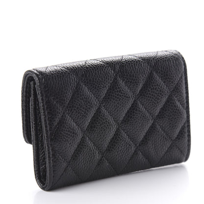 Chanel Caviar Quilted Incognito Flap Card Holder Black 3 of 12
