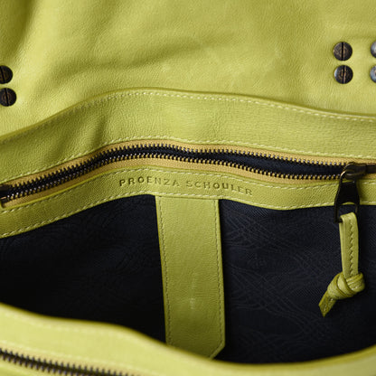 Proenza Schouler Lambskin Medium PS1 Satchel Citron 8 of 19