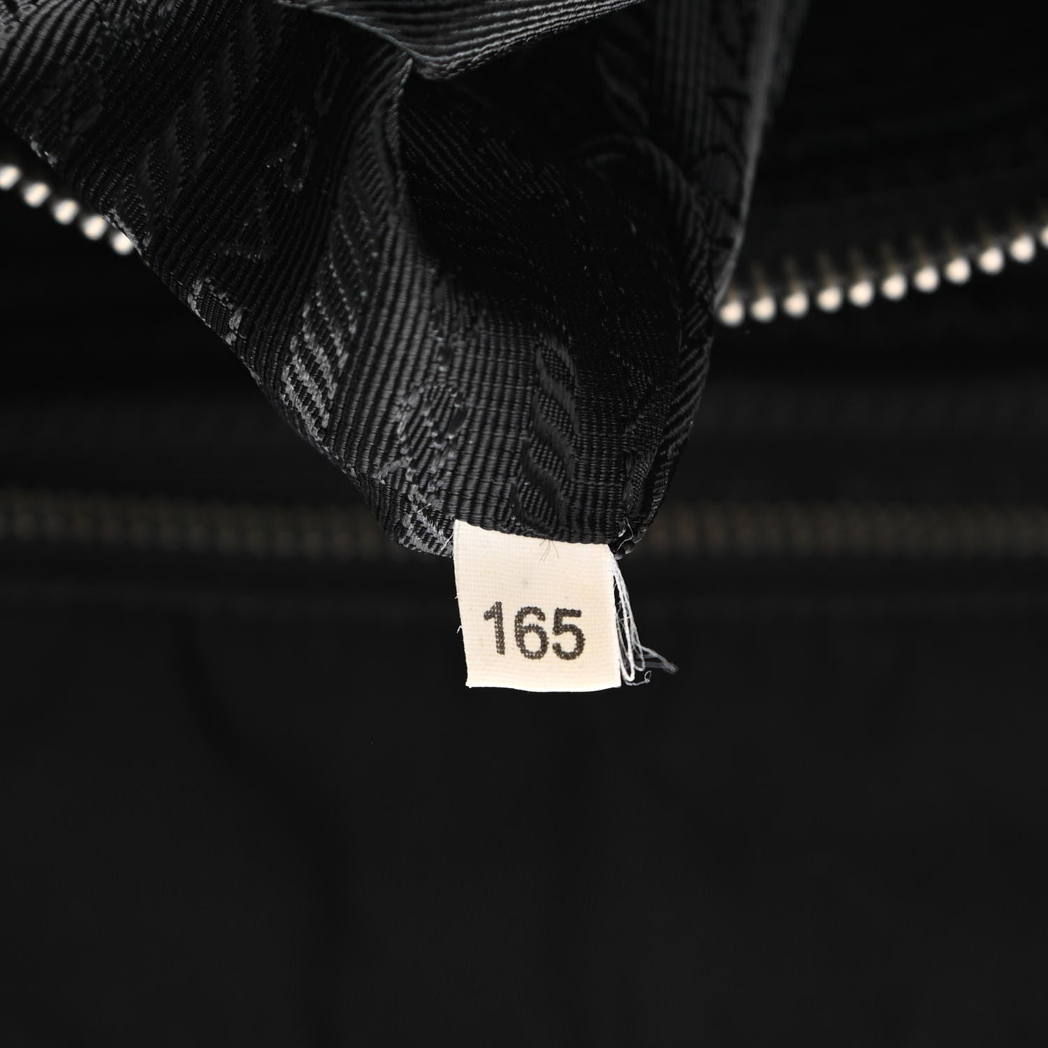 Prada Tessuto Nylon Saffiano Tote Black 7 of 10