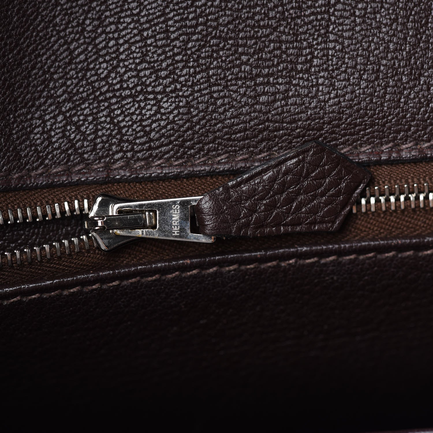 Hermes Togo Birkin 30 Chocolate 10 of 30