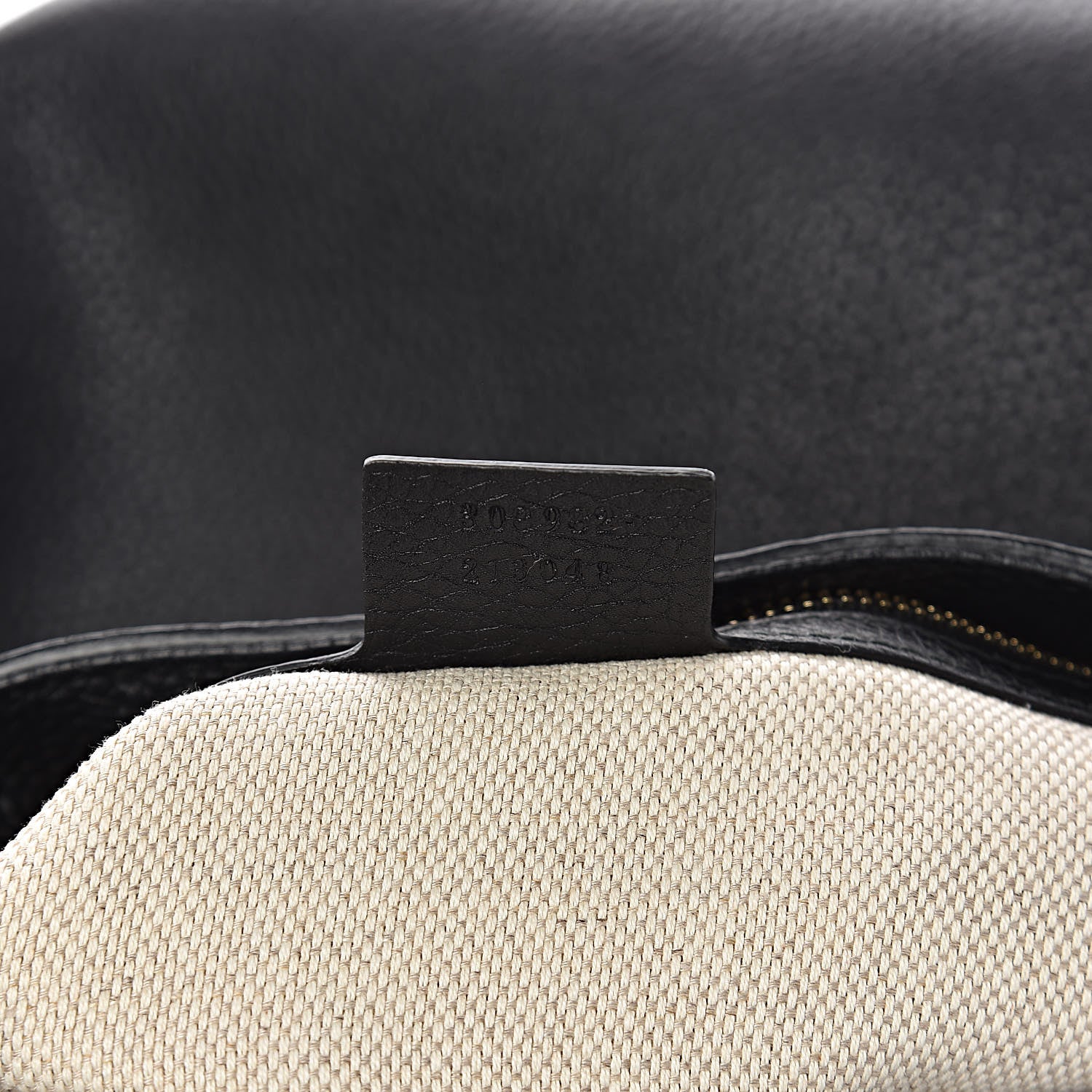 Gucci Pebbled Calfskin Medium Soho Chain Shoulder Bag Black 7 of 12