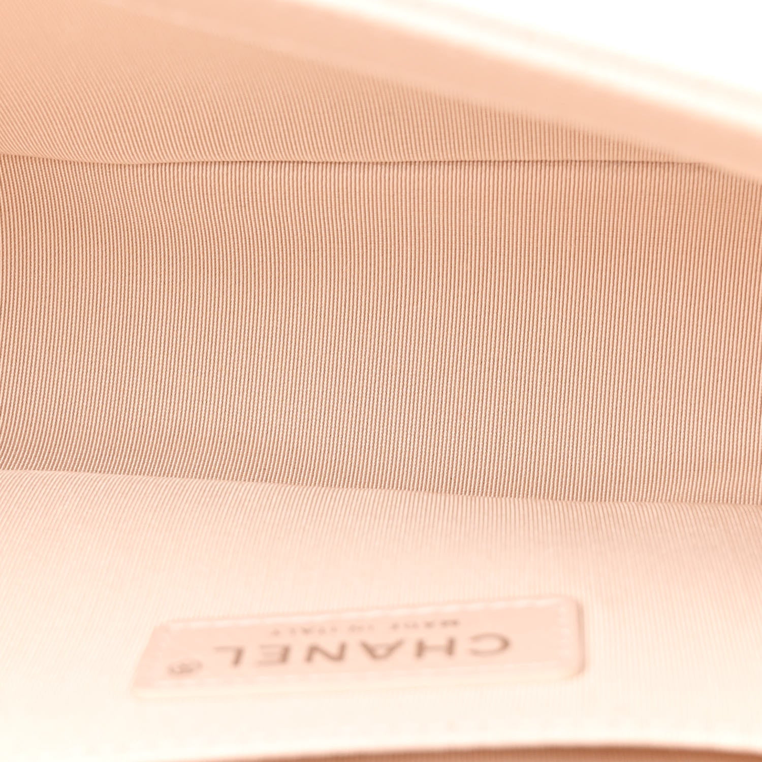 Chanel Caviar Chevron Quilted Medium Boy Flap Light Beige 5 of 11