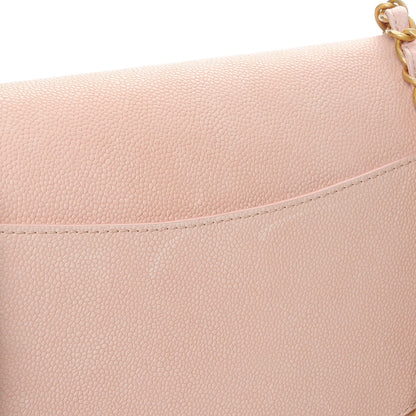 Chanel Grained Calfskin Jumbo Classic Pure Double Flap Nude 10 of 10