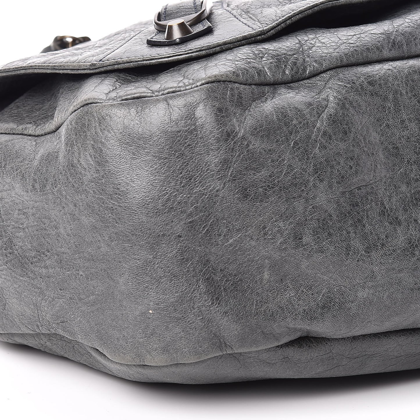 Agneau Classic Hardware Folk Messenger Anthracite