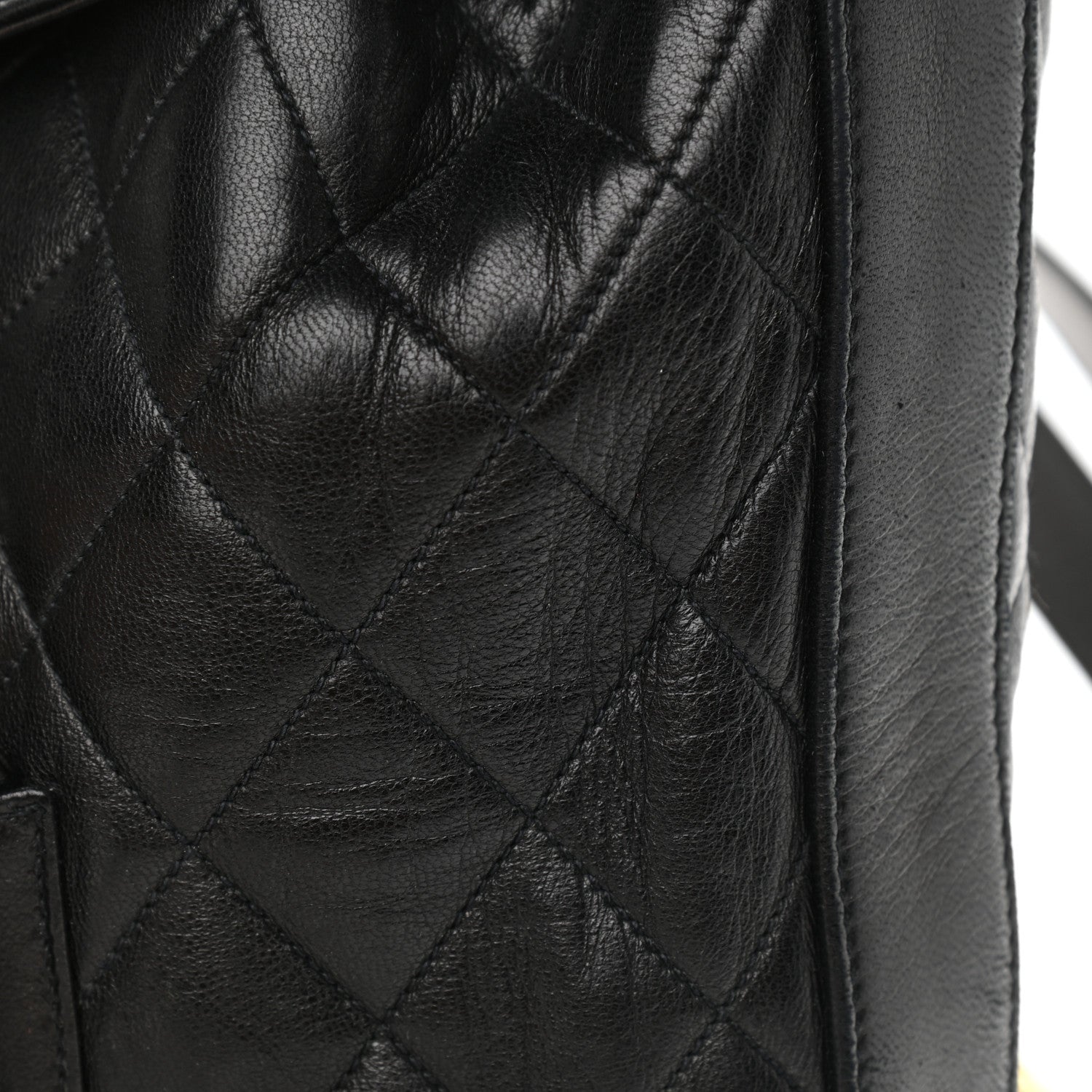 Chanel Lambskin Quilted CC Backpack Black 11 of 11