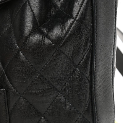Chanel Lambskin Quilted CC Backpack Black 11 of 11