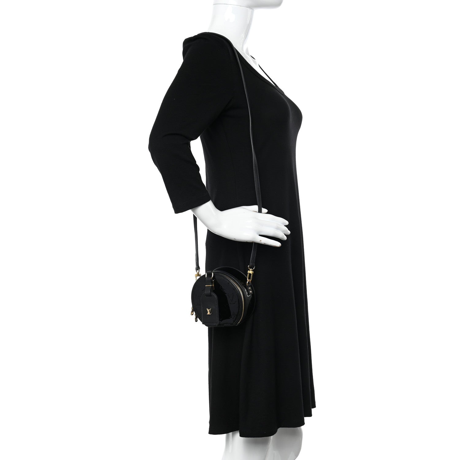 Louis Vuitton Vernis Mini Boite Chapeau Souple Black 2 of 10