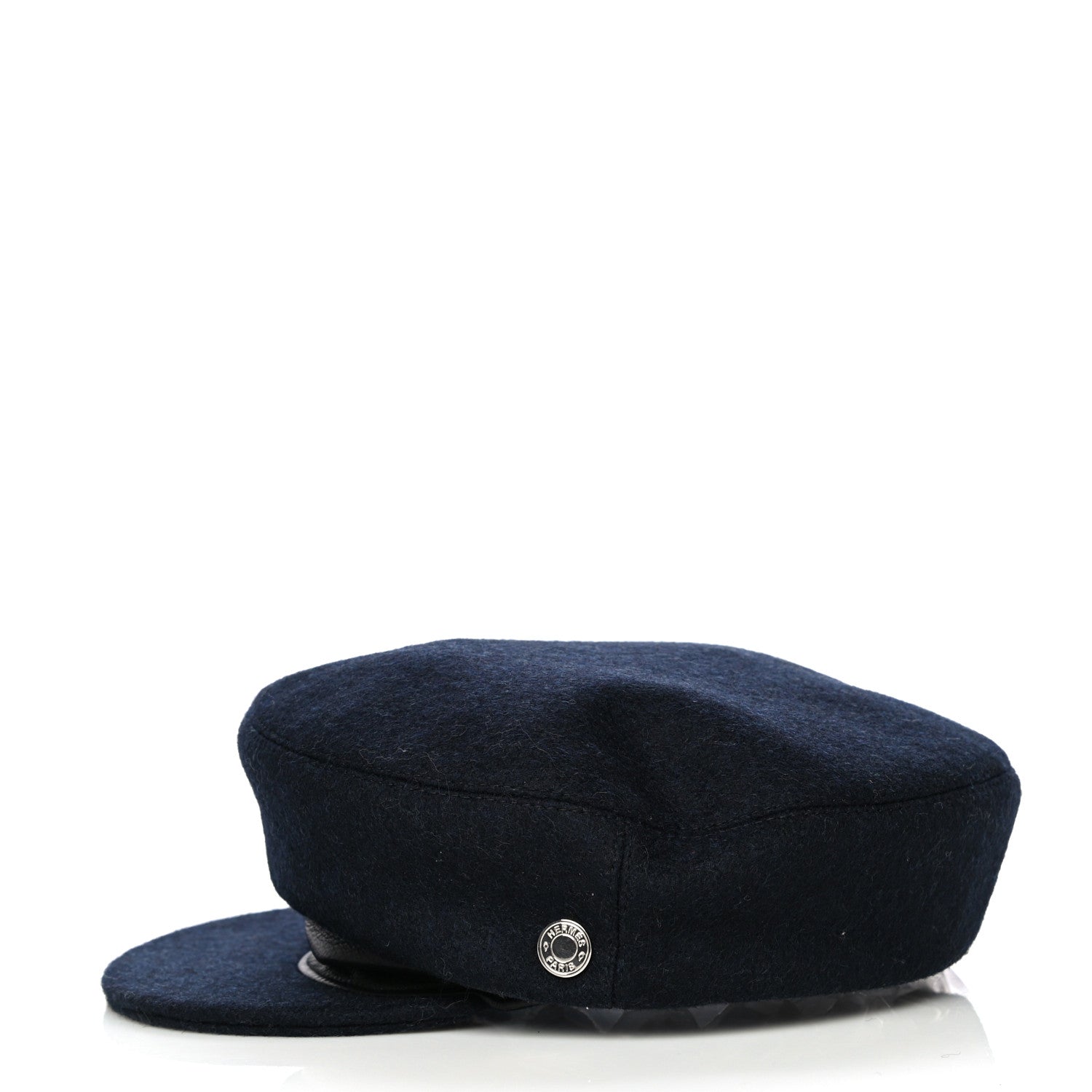 Hermes Laine Dani Cap 58 Marine Black 2 of 6