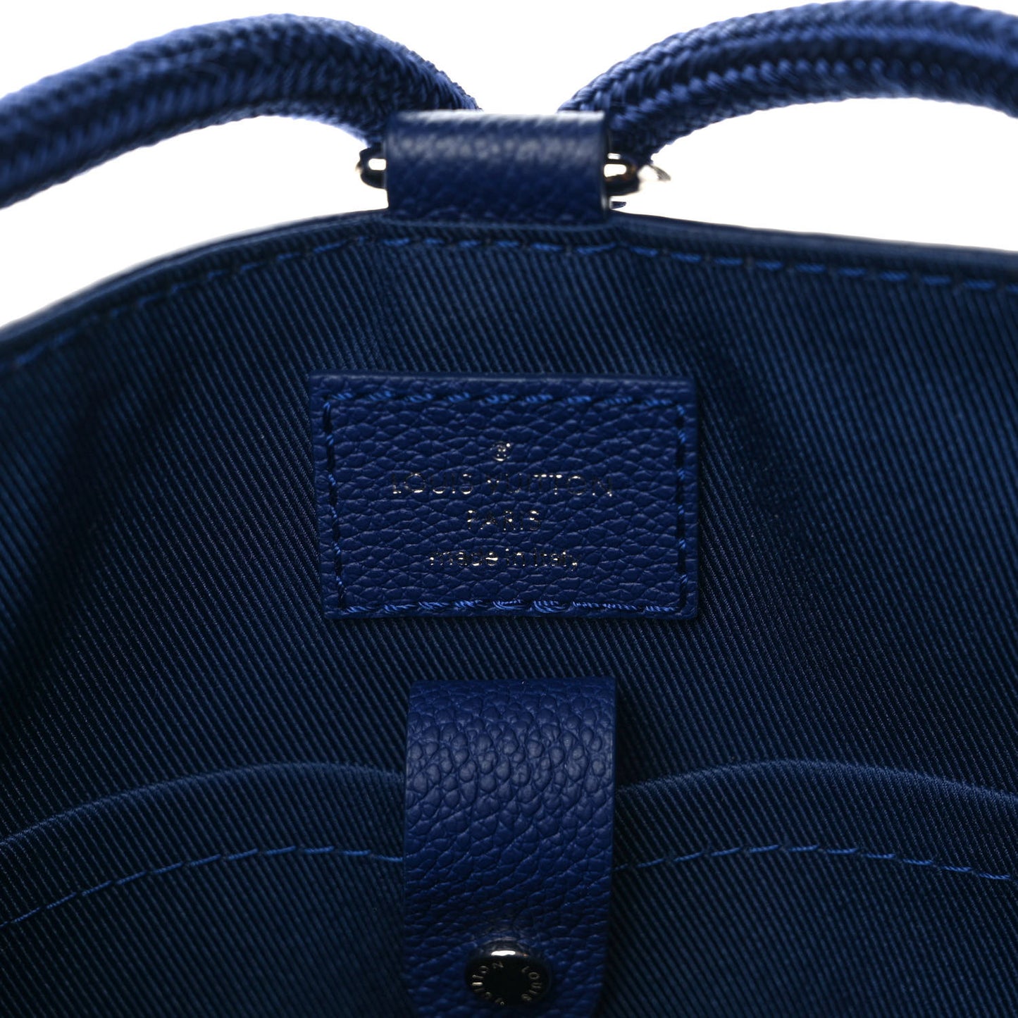 Cowhide Monogram Bandana Randonnee PM Blue