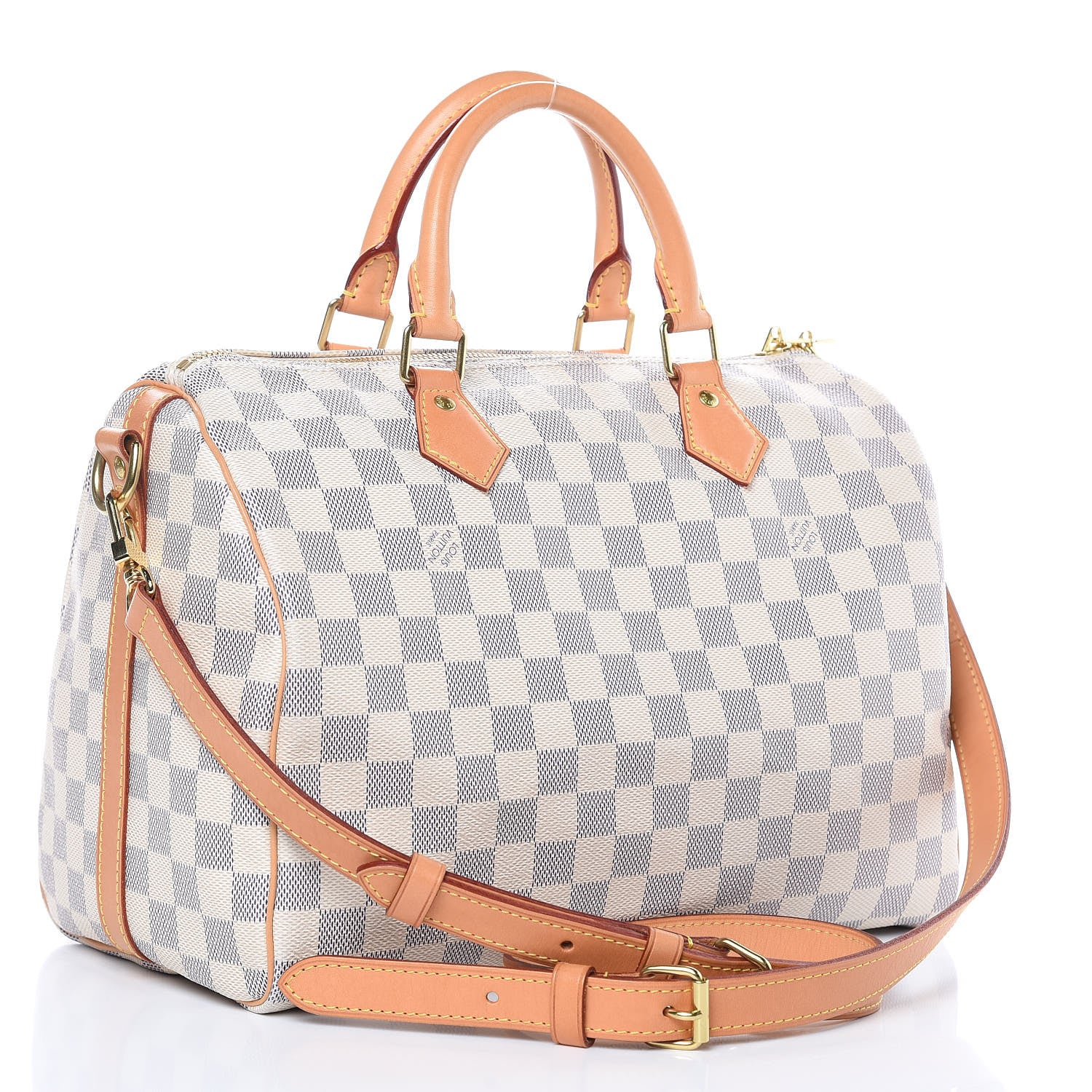 Louis Vuitton Damier Azur Speedy Bandouliere 30 3 of 15