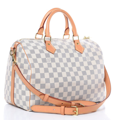 Louis Vuitton Damier Azur Speedy Bandouliere 30 3 of 15