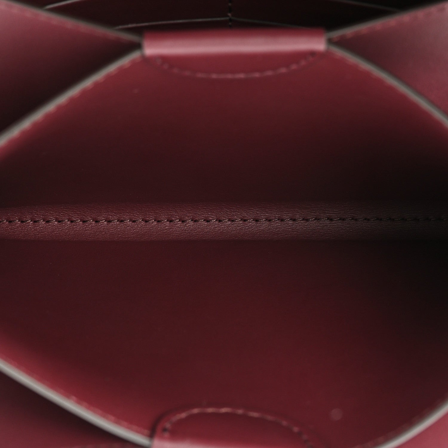 Burberry Calfskin Logo Hazelmere Wallet With Detachable Strap Deep Maroon 7 of 13