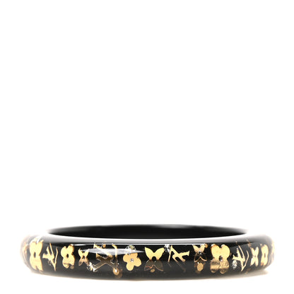 Louis Vuitton Resin Swarovski Small Inclusion Bracelet Black 3 of 3
