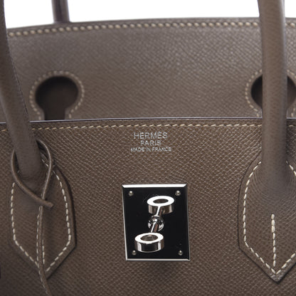 Hermes Epsom Birkin 30 Etoupe 6 of 13