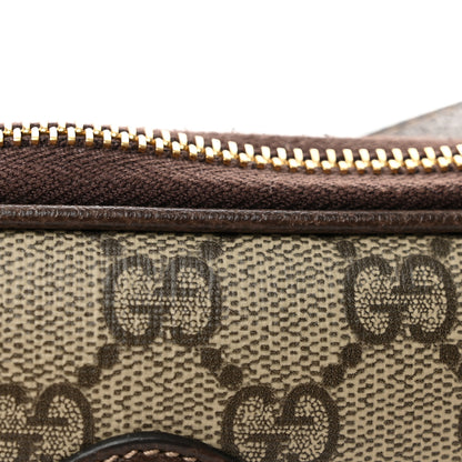 Gucci GG Supreme Monogram Web Mini Ophidia GG Bag Brown 11 of 12