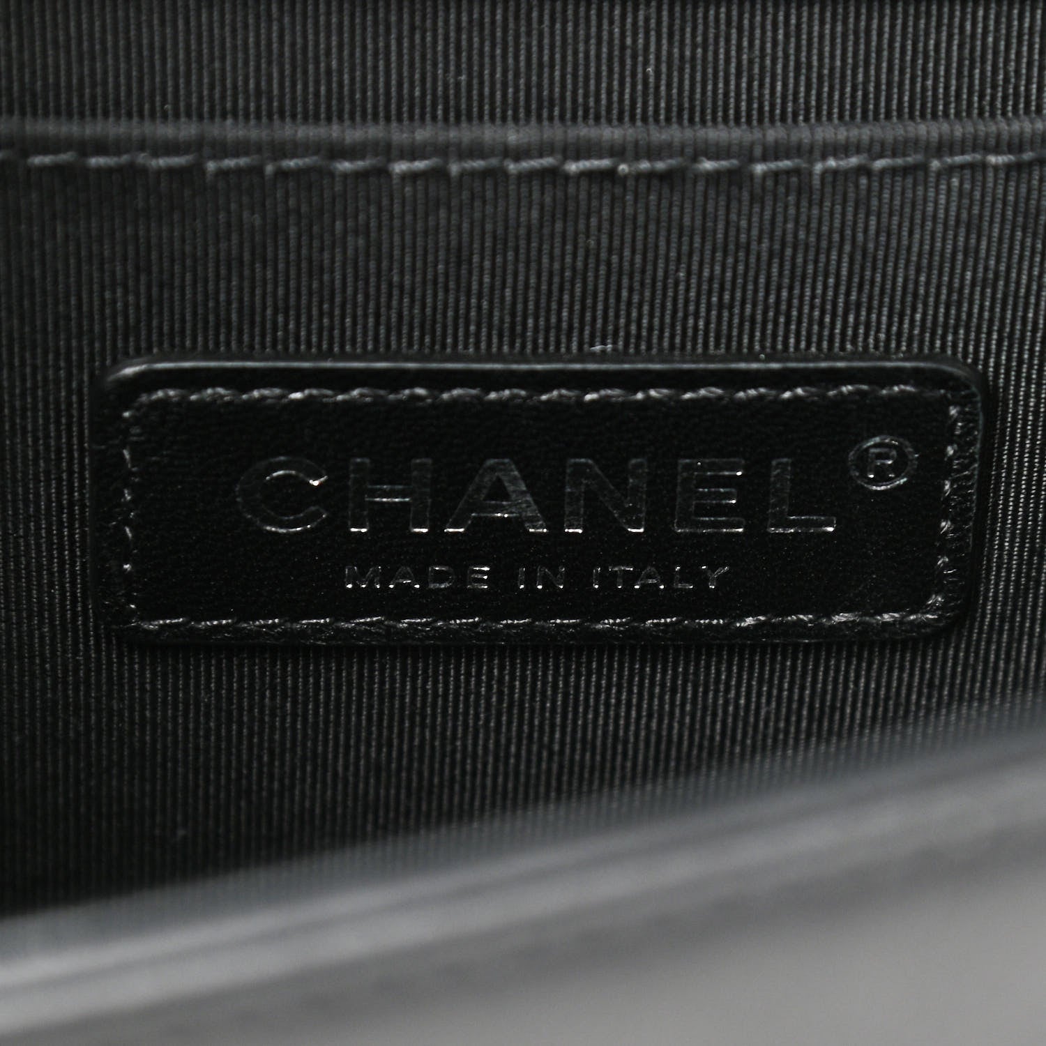 Chanel Calfskin Quilted Medium Boy Flap Black 8 of 9