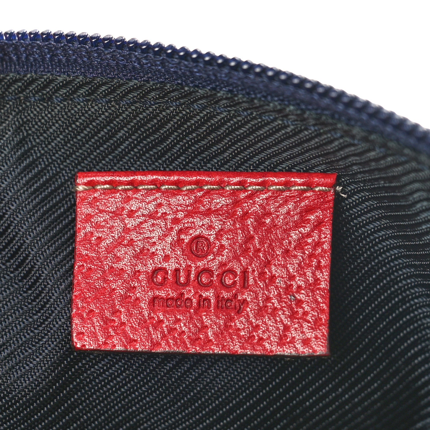 Gucci Monogram Boat Pochette Red 7 of 11