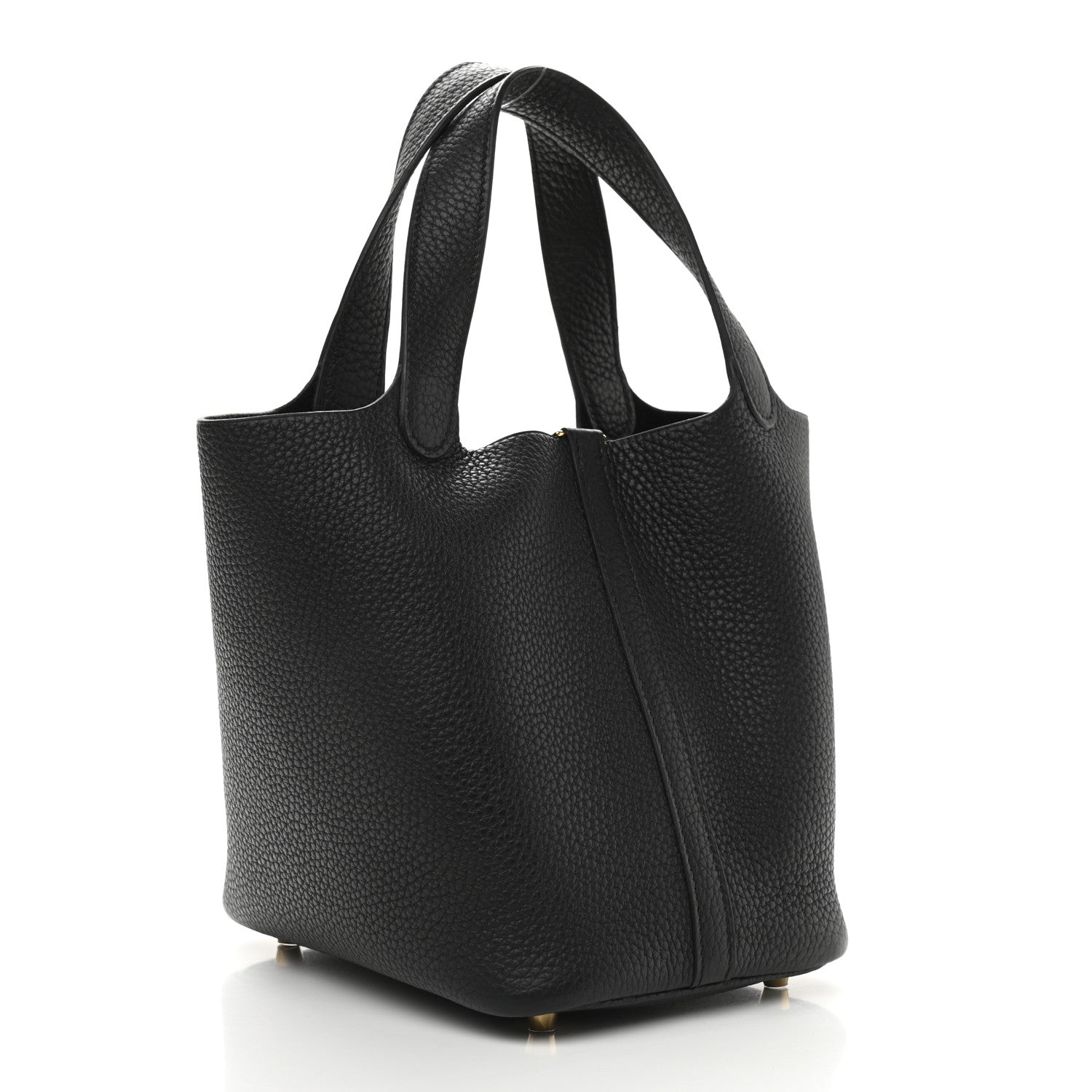 Hermes Taurillon Clemence Picotin Lock 18 PM Black 3 of 10