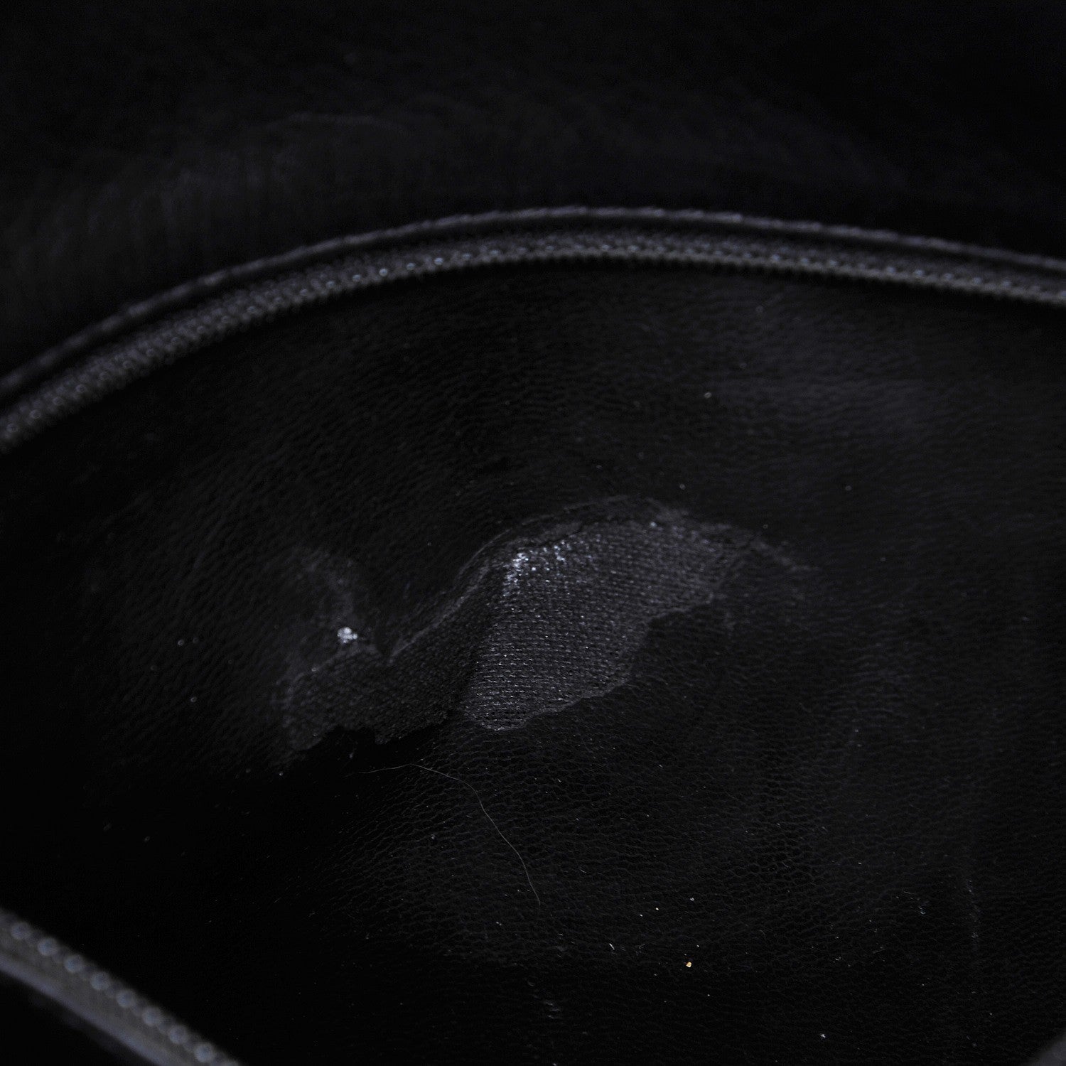 Chanel Lambskin Shopping Tote Navy 9 of 10