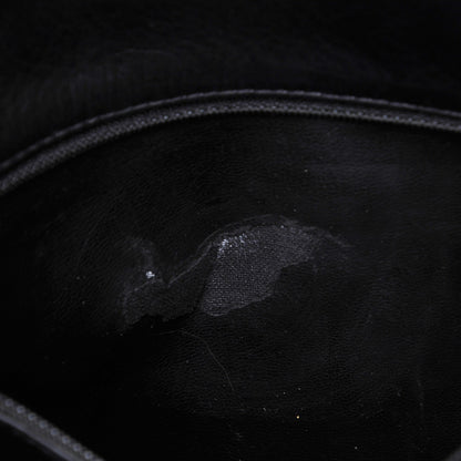 Chanel Lambskin Shopping Tote Navy 9 of 10