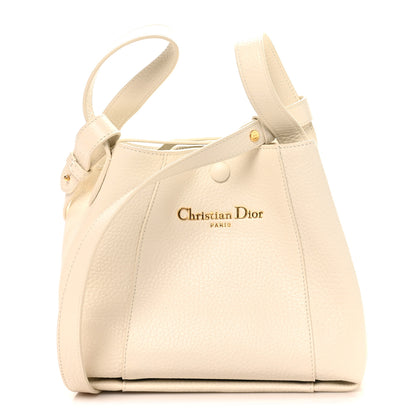 Christian Dior Calfskin Medium Signature Bucket Bag Latte 1 of 10
