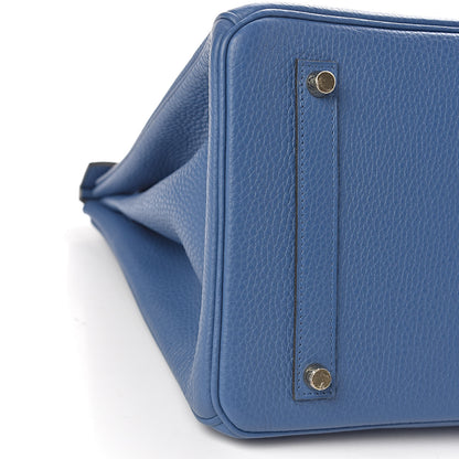 Hermes Togo Birkin 35 Bleu Agate 10 of 11