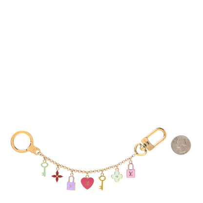 Louis Vuitton Enamel Pretty Charms Key Chain Holder Bag Charm 2 of 3