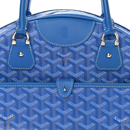 Goyard Goyardine Saint Jeanne MM Bowler Blue 7 of 9