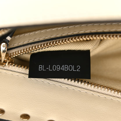 Valentino Garavani Vitello Small Rockstud Single Handle Flap Bag Light Ivory 7 of 19